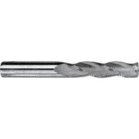 Fraise en bout extra longue, 1/4" dia., 2 cannelures, Carbure EastCoast Offshore Supplies