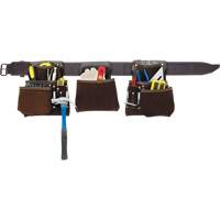 Ceintures &agrave; outils de luxe pour entrepreneur, Cuir, Havane EastCoast Offshore Supplies