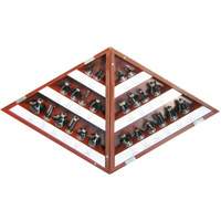 Jeux de fraises &agrave; d&eacute;foncer au carbure &agrave; 3 cannelures EastCoast Offshore Supplies