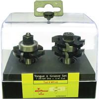 Jeux de fraises &agrave; rainures &amp; languettes &agrave; 4 cannelures EastCoast Offshore Supplies