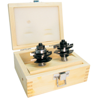 Jeux de fraises pour montants &amp; traverses &agrave; 2 cannelures EastCoast Offshore Supplies