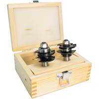 Jeux de fraises pour montants &amp; traverses &agrave; 2 cannelures EastCoast Offshore Supplies