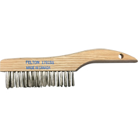 Brosses de nettoyage &agrave; manche en patin, Acier inoxydable, 4 x 16 rangs de fils, Longueur 10" EastCoast Offshore Supplies