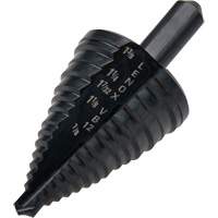 Foret &eacute;tag&eacute; no 12, 7/8" - 1-3/8", Incr&eacute;ments de 3/8", Acier rapide EastCoast Offshore Supplies