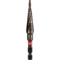#1 Shockwave Impact Duty Step Drill Bit, 1/2" - 1-1/8" , 1/32" Increments, Titanium EastCoast Offshore Supplies
