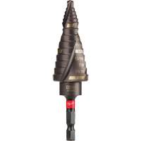 #8 Shockwave Impact Duty Step Drill Bit, 1/2" - 1" , 1/16" Increments, Titanium EastCoast Offshore Supplies