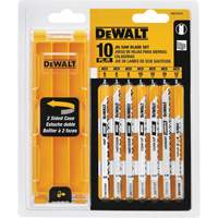 Jeu de lames de scie sauteuse &agrave; queue en U avec &eacute;tui EastCoast Offshore Supplies