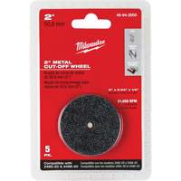 M12 Fuel Right Angle Die Grinder Cut-Off Wheels, 2" x 0.04", 1/4" Arbor, Type 1, Aluminum Oxide, 21000 RPM EastCoast Offshore Supplies