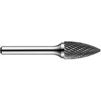 Pointed Tree Rotary Burr, SG-50DC, 1/2" Dia., 1/4" Shank, 1" Depth of Cut EastCoast Offshore Supplies