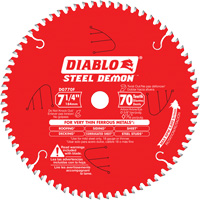 Steel Demon Cutting Saw Blade, 7-1/4", 70 Teeth, Metal Use EastCoast Offshore Supplies