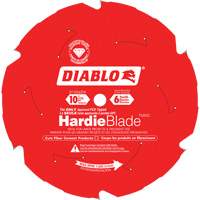 HardieBlade Cutting Saw Blade, 10", 6 Teeth, Fibre Cement Use EastCoast Offshore Supplies