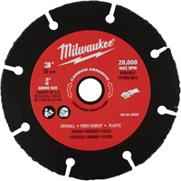 Carbide Abrasive Blade, 3" x 3/8" Arbor, Silicon Carbide, 20000 RPM EastCoast Offshore Supplies