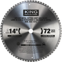Lame de scie &agrave; tronçonner, 14", 72 dents, Pour M&eacute;tal EastCoast Offshore Supplies
