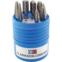 Jeu de fraises en carbure &agrave; coupe agressive, 8 morcea EastCoast Offshore Supplies