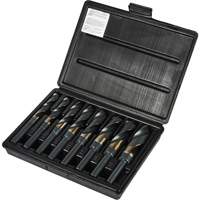 Reduced Shank Silver & Deming Drill Bit Set, 8 Pieces, High Speed Cobalt EastCoast Offshore Supplies