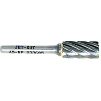 A5-NF JET-KUT&reg; Cylindrical Shape Bur for Aluminum/Non-ferrous Materials, 1/2" Dia., 1/4" Shank EastCoast Offshore Supplies