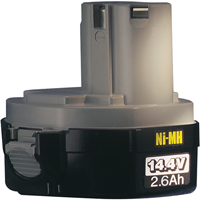 Pod-Style Battery, Ni-MH, 14.4 V, 2.6 A EastCoast Offshore Supplies