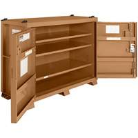 Monster Box Cabinet, Steel, 52 Cubic Feet, Beige EastCoast Offshore Supplies