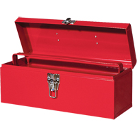ATB100 Portable Tool Box with Metal Tool Tray, 6" D x 16" W x 6-1/2" H, Red EastCoast Offshore Supplies
