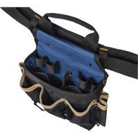 20 Pocket Tool Belt Combo, Polyester, Black EastCoast Offshore Supplies