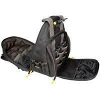 Sacs &agrave; dos pour outils Techgear &agrave; 53 pochettes, 16" lo x 13-1/4" la, Noir, Polyester EastCoast Offshore Supplies