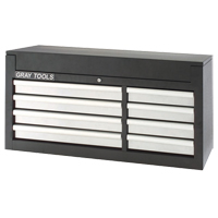 Top Chest - 8 Drawers, 53-3/8" W, 8 Drawers, Black EastCoast Offshore Supplies
