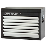 Top Chest - 6 Drawers, 26" W, 6 Drawers, Black EastCoast Offshore Supplies