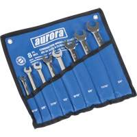 Fixed Head Wrench Set, Combination, 8 Pieces, Imperial EastCoast Offshore Supplies