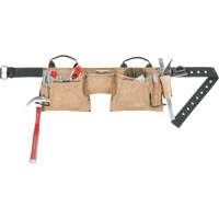 Constructor's Tool Belt, Leather, Tan EastCoast Offshore Supplies