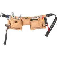 Ceintures &agrave; outils pour domaine de la construction, Cuir, Havane EastCoast Offshore Supplies