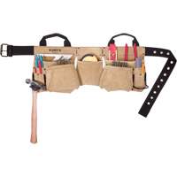 Carpenter's Tool Belt, Leather, Tan EastCoast Offshore Supplies