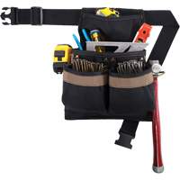 Small Deluxe Tool Belt, Polyester, Black EastCoast Offshore Supplies