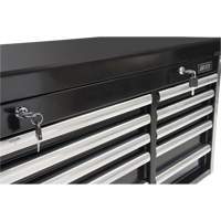 Industrial Tool Chest, 41" W, 10 Drawers, Black EastCoast Offshore Supplies