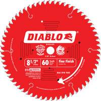 Contractor Saw Blades - Fine Finishing Saw Blades, 8-1/2", 60 Teeth, Wood Use EastCoast Offshore Supplies