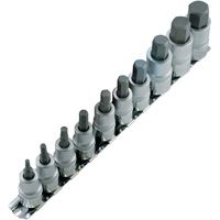 Jeu de douilles m&eacute;triques HSW3812-10M, Hexagonale, Prise 1/2"/3/8", 10 mr EastCoast Offshore Supplies