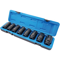 Jeu de douilles SAE &agrave; 6 pans PS834D, 8 Mcx, Chocs, Prise de 3/4", Profond EastCoast Offshore Supplies