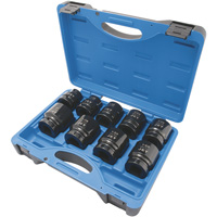 Jeu de douilles SAE &agrave; 6 pans PS901, 9 Mcx, Chocs, Prise de 1" EastCoast Offshore Supplies