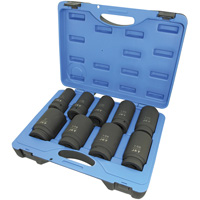 Jeu de douilles SAE &agrave; 6 pans PS901D, 9 Mcx, Chocs, Prise de 1", Profond EastCoast Offshore Supplies