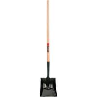 Square Point Shovel, Wood, Tempered Steel Blade, Straight Handle, 42" Long EastCoast Offshore Supplies