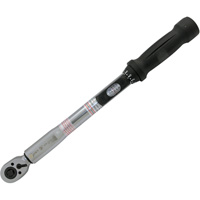 Cl&eacute; dynamom&eacute;trique &agrave; t&ecirc;te fine pour usage intensif, &agrave; cliquer, Entraînement 3/8" carr&eacute;, 10 - 80 lb-pi EastCoast Offshore Supplies