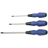 Phillips TORQUE DRIVE&reg; Screwdriver, #1, 4" L, Cushion Grip Handle EastCoast Offshore Supplies