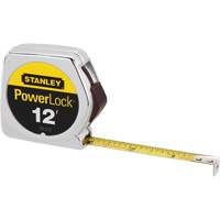 PowerLock&reg; Tape Measure, 1/2" x 12', Imperial Graduations EastCoast Offshore Supplies