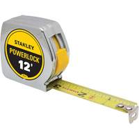 PowerLock&reg; Tape Measure, 3/4" x 12', Imperial Graduations EastCoast Offshore Supplies