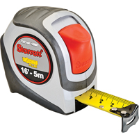 High Visibility Orange Tape Measure, 1" x 16'/5 m, 1/16" Graduations EastCoast Offshore Supplies