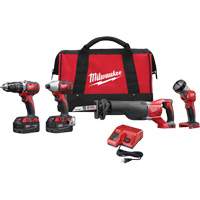 M18 Cordless Tool Combo Kit, Lithium-Ion, 18 V EastCoast Offshore Supplies