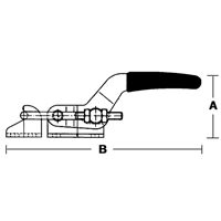 Latch Clamps - 300 Series, 360 lbs. Clamping Force EastCoast Offshore Supplies