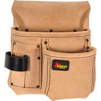 Demi-Tablier De Menuisier, Porte-outil multiple, Cuir, 4 Poches EastCoast Offshore Supplies