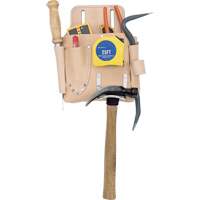 Poche pour outils de travail des cloisons s&egrave;ches, Porte-outil, Cuir, 7 Poches EastCoast Offshore Supplies
