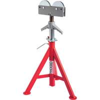 Roller Head Low Pipe Stand #RJ-98, 59-104 cm Height Adjustment, 12" Max. Pipe Capacity, 1000 lbs. Max. Weight Capacity EastCoast Offshore Supplies