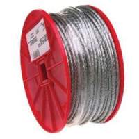 Wire Cable, 500' (152.4 m) x 1/16", 96 lbs. (0.048 tons), Galvanized EastCoast Offshore Supplies